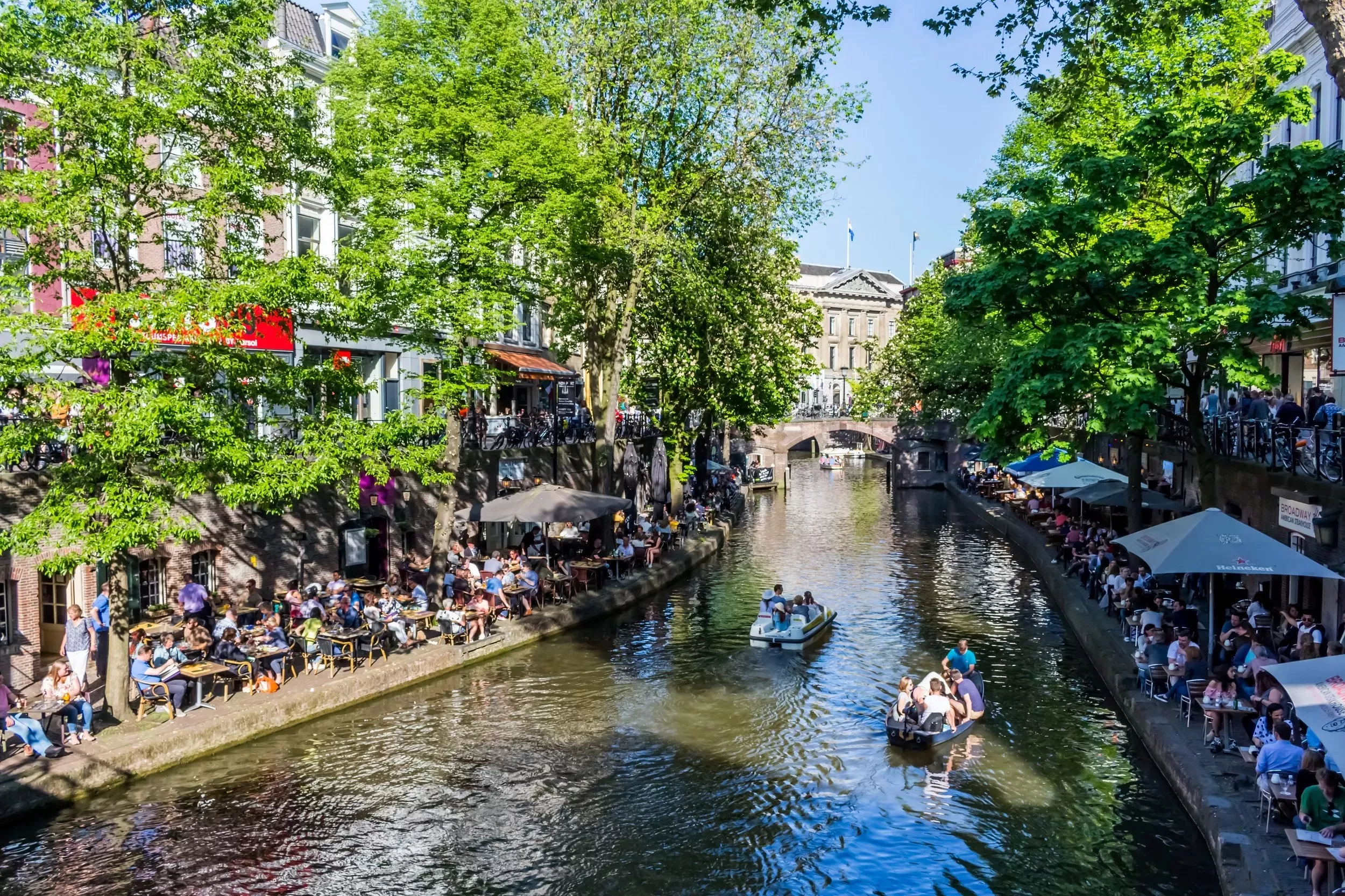 Oudegracht in Utrecht 